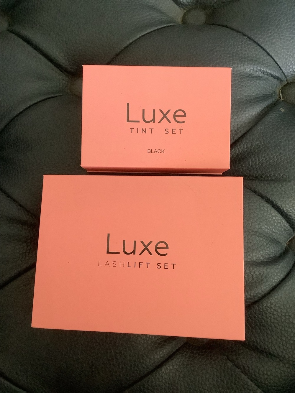 Bundle - Luxe Lash Lift Set & Tint Set (Black) Professional Kits, New & Unused